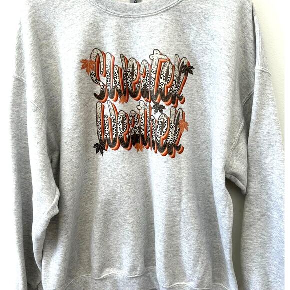 Sweater Weather Sweatshirt Size XL - Picture 6 of 7